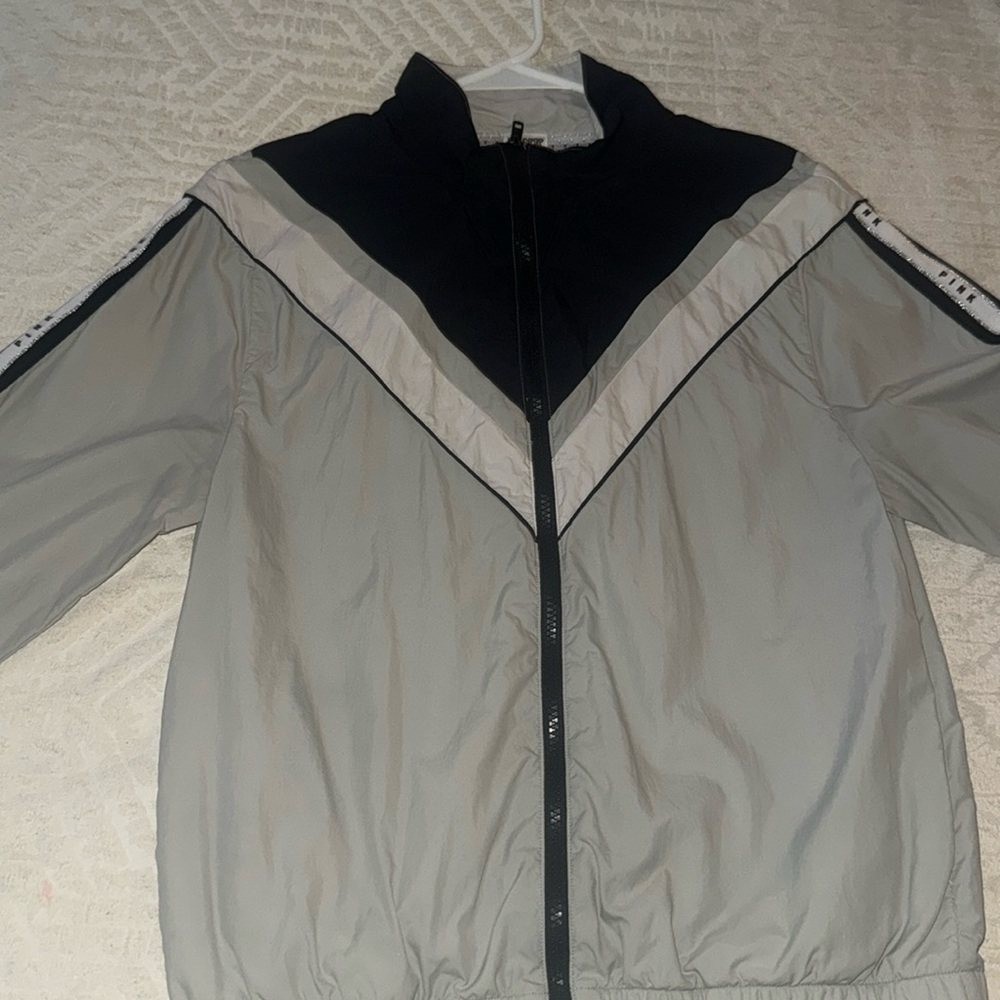 Pink light rain jacket